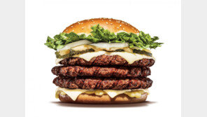 수제버거보다 맛있다는 입소문… 버거킹 ‘블양양 맥시멈’ 먹어보니