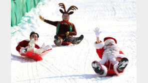 정동진서 일출, 한라산선 설경…‘화이트 성탄연휴’ 나들이객 북적