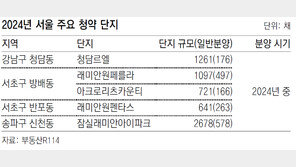 내년 민간분양 26만 채… 청담-반포 등 예정 