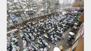 소외된 이웃과 함께하는 거리 성탄예배 