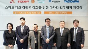 SK온, 시스코 등 6개 업체와 배터리 생산 장비 지능화 협력…  “스마트팩토리 기반 다진다”