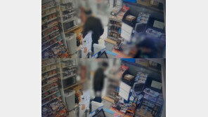 “112죠?”…털모자 쓴 쇠망치男, 편의점 직원 겁주다 줄행랑