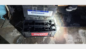 화물차 배터리 충전 중 폭발, 60대 남성 중상