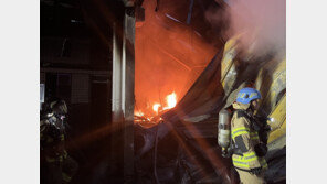 대구 성서공단 섬유제조공장 불, 새해 첫 출근 직원 신고…진화 중