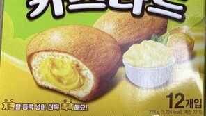 “오리온 믿고 샀는데”…인기과자 ‘카스타드’서 식중독균