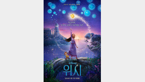 디즈니 영화 ‘위시’ 개봉 후 이틀 연속 1위…‘서울의 봄’ 2위, 한 단계 ↑