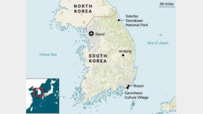 英매체 “한국은 가장 재미있는 관광지” 극찬하고는…지도엔 ‘일본해’ 표기