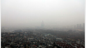 서울시, 오후 1시 초미세먼지 주의보 발령…올해 들어 처음