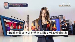 다시 뛴 이효리, 5개월새 42억 벌었다…“CF제안서만 A4용지 4장 분량”