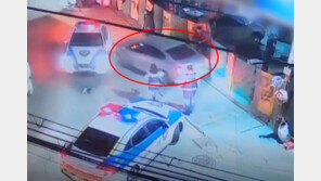 순찰차 가격·경찰 4명 부상…음주운전 의심 30대, 12시간 만에 검거