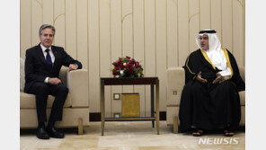 블링컨, 바레인 예고없이 방문…이집트 대신