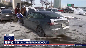 북극 한파에 ‘테슬라 무덤’ 된 美…“완벽한 재앙”