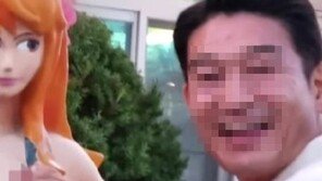 의정 활동 중 女조형물 신체 움켜쥔 양산시의원 ‘논란’