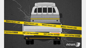 노점상 주차하다 그만…1t트럭 5m 계곡 추락, 2명 사상