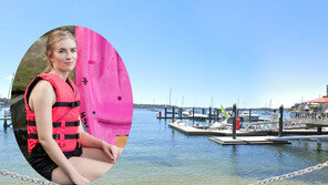 시드니 부두에서 수영하던 카약 선수, 상어에 다리 물어뜯겨