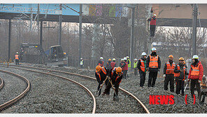 경부선 철도서 남성 1명 화물 열차에 치여 사망