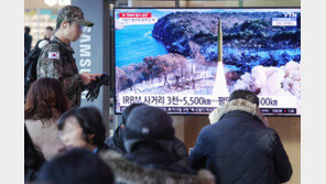 美국방부 “한미일, 지난달 발사 북한 미사일 정보 실시간 공유” 확인