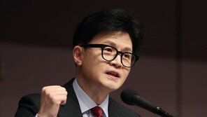 한동훈 “민주, 151석 목표 소박…이재명 목표는 생존·당권 유지”