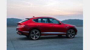 날렵한 뒤태의 ‘GV80 쿠페’, 고급 스포츠카 안 부럽네