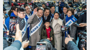 이재명, 예정없이 계양을 찾았다가 자객 원희룡과 신경전