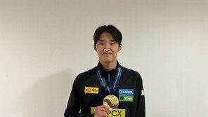 ‘금빛 역영’ 김우민 “우승 예상 못해…파리올림픽에도 좋은 영향”