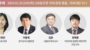 정부-의협, 내일 ‘의대 증원’ 놓고 첫 TV토론…100분토론 출연