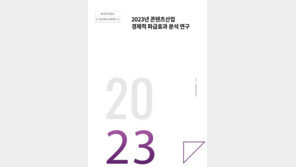 콘텐츠 백만 달러 수출하면 국가 브랜드 가치 41만 달러↑
