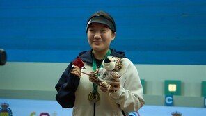 권은지, 22년 만에 女공기 소총 월드컵 금메달