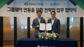 영림원소프트랩-가비아, ERP-그룹웨어 연동 서비스 개시