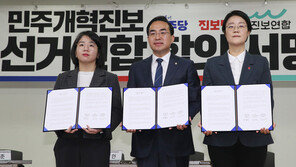 민주, 내달 3일 연합비례정당 창당…진보·새진보와 지역구 단일화