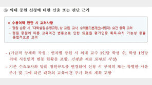 증원 착수한 교육부 vs 의대는 보이콧 고심…대학가 ‘혼란’