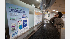 기후동행카드 출시 한 달…이용자 월 평균 3만원 할인 혜택