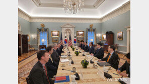 한미 외교장관, 워싱턴서 회담…북한 도발 대응 등 논의