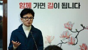 한동훈 “저게 무슨 민주당? ‘재명당’으로 이름 바꿔야”