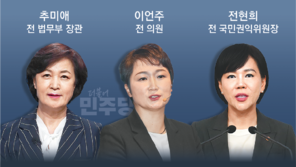 ‘女전사 3인방’이라더니… 추미애-이언주-전현희 모두 양지로