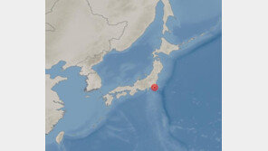 일본 지바현 지바시 남남동쪽서 규모 5.0 지진 발생