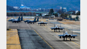 공군, 북한 순항미사일 발사 가정 ‘비수훈련’ 실시