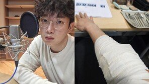 장성규, 팔꿈치 부상에도 열일 “툭하면 다치네”