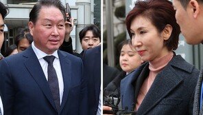 최태원·노소영, 6년만에 법정 대면…이혼소송 동시 출석