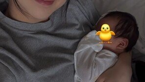 ‘금융맨♥’ 손연재, 생후 1달 된 아들 공개…잘생긴 두상+귀 눈길