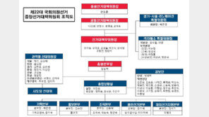 與, 중앙선거대위 구성…고동진·정양석 부위원장