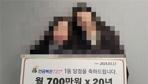 “남은 돈 1000원으로 복권 샀다가 1등”…매달 700만원 ‘잭팟’