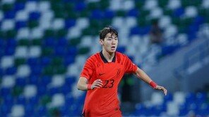 황선홍 자리비운 올림픽팀, 사우디 친선대회서 태국에 1-0 승리