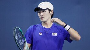 권순우, 마이애미오픈 테니스 단식 2회전서 세계 10위에 패