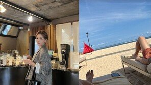 한예슬, 10살 연하♥와 발리 여행…해변서 여유 만끽