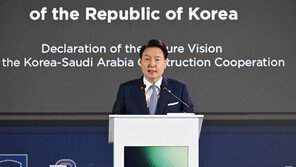 尹 ‘제2 중동 붐’ 결실…사우디서 9조7000억 역대 최대 수주