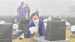 제주 4·3사건 76주년… ‘행방불명’ 표석 앞에서 오열 
