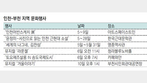 인천-부천 지역 문화행사 