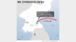 일본 “北 탄도미사일 日 영해나 EEZ 비행 확인 안돼”