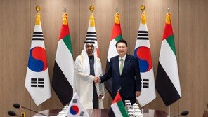 尹-UAE 대통령 “北 위성 강력 규탄…NPT 복귀” 공동성명